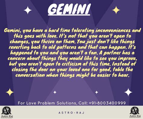 <b>GEMINI</b> (May 22 - June 21): Any doubts you had about a course of action you began around the start of the year will disappear today as the rewards start to come in. . Gemini daily horoscope tomorrow